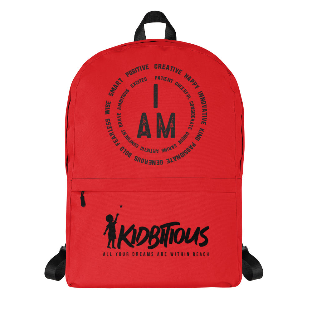 I AM (RED) BACKPACK