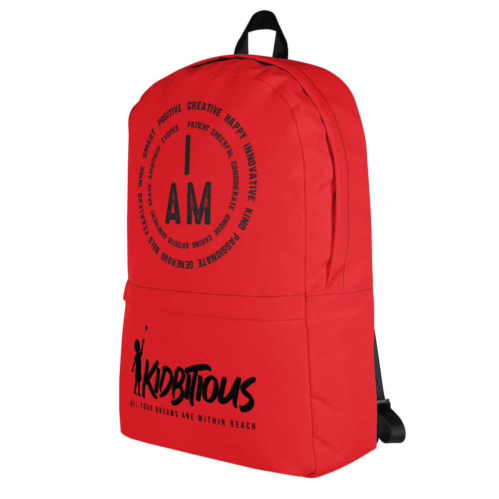 I AM (RED) BACKPACK