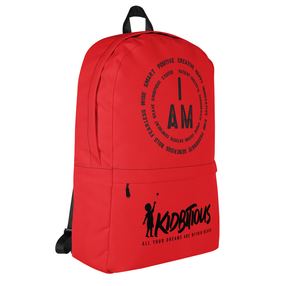 I AM (RED) BACKPACK