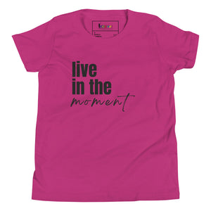 LIVE IN THE MOMENT - SHORT SLEEVE TEE