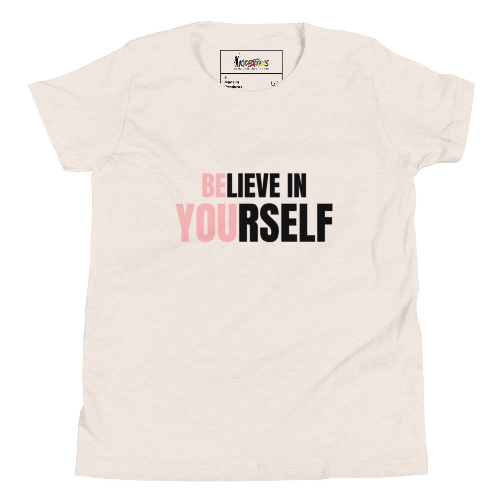 BELIEVE IN YOURSELF (PF) - SHORT SLEEVE TEE