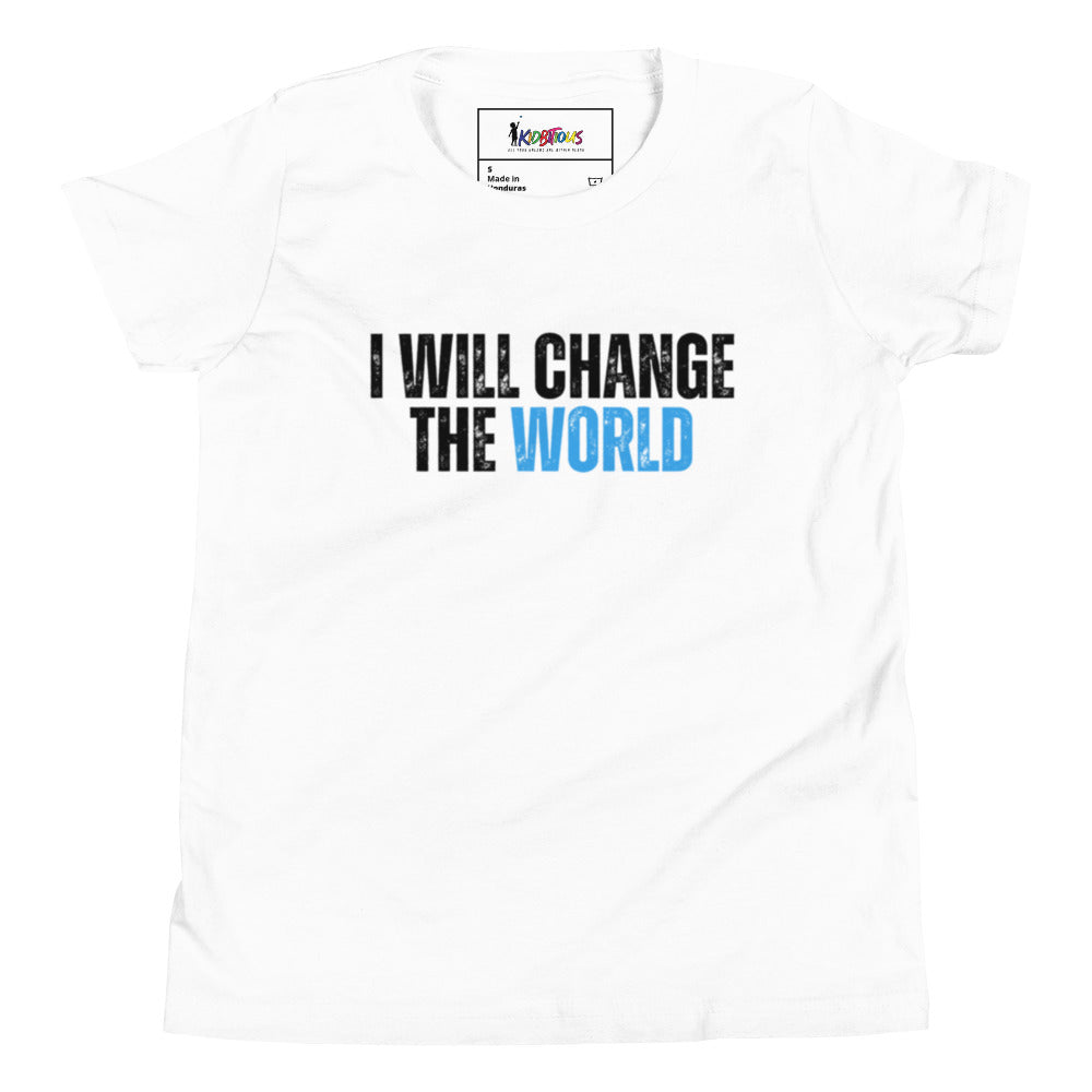 I WILL CHANGE THE WORLD - SHORT SLEEVE TEE