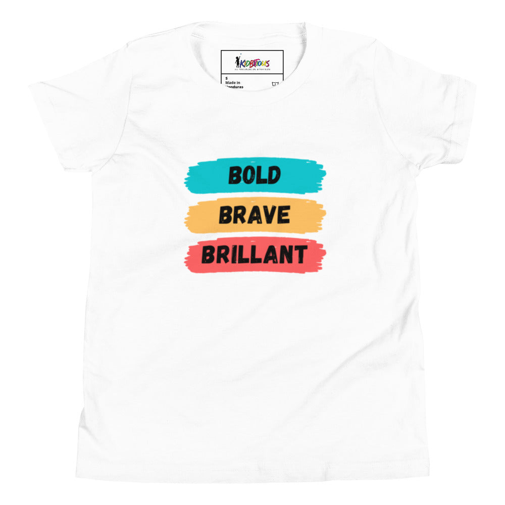 BOLD BRAVE BRILLIANT - SHORT SLEEVE TEE