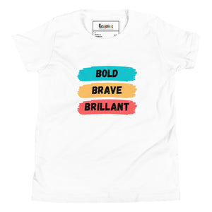 BOLD BRAVE BRILLIANT - SHORT SLEEVE TEE